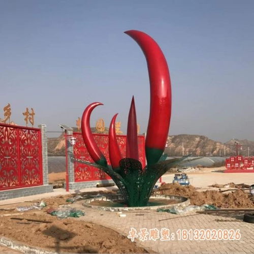 廣場(chǎng)不銹鋼蔬菜景觀雕塑 酒店蔬菜金屬雕塑廠家