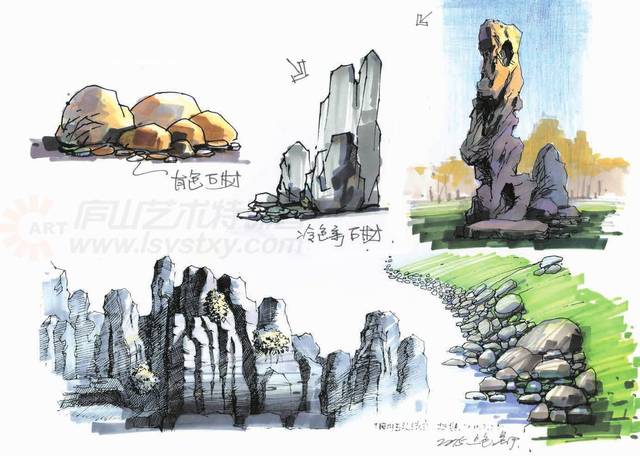 純干貨 | 景觀設(shè)計馬克筆著色技法~