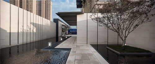 城 啟丨極簡美學空間,靈動藝術(shù)生活館 張家港湖悅天境生活館景觀設計